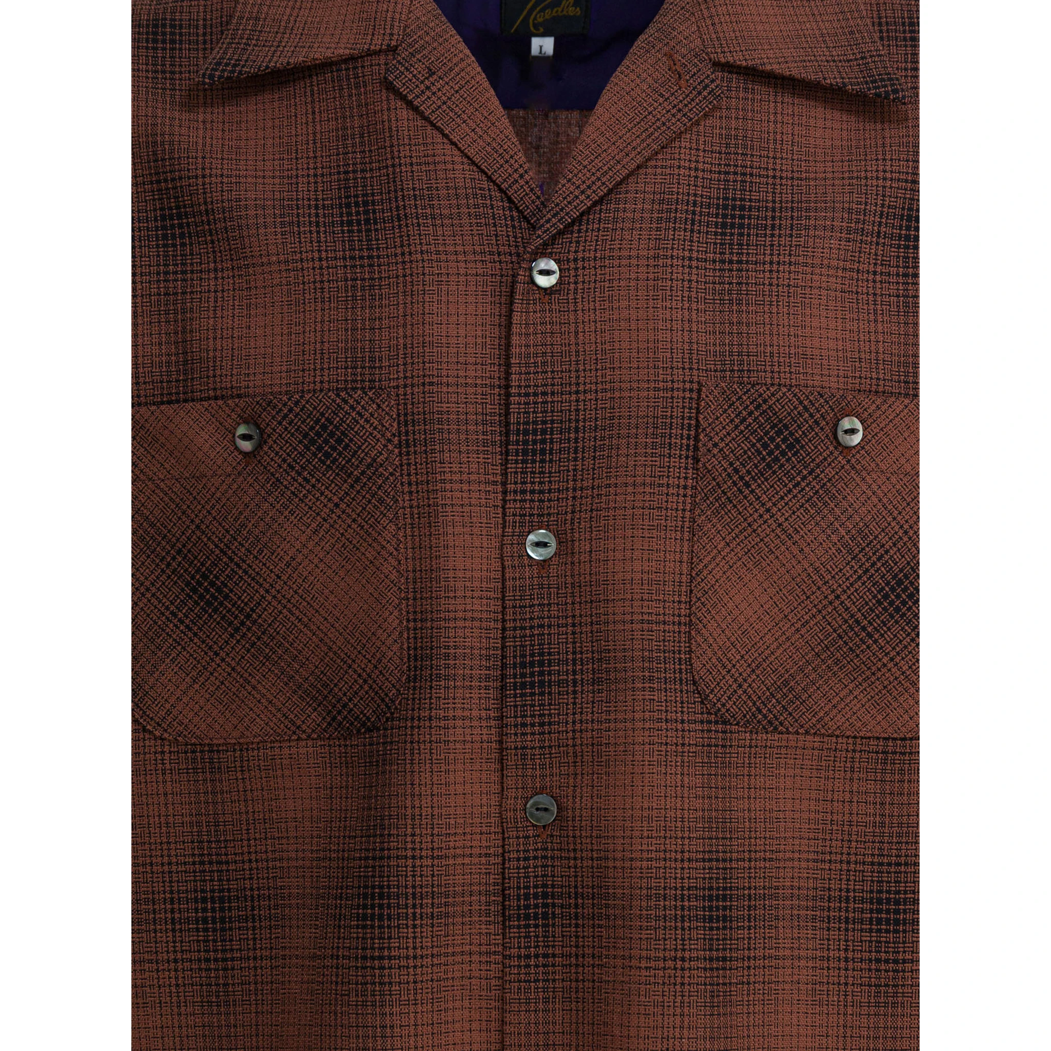 Checked wool "One-Up" shirt