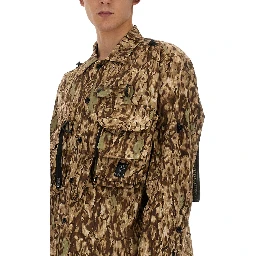 CAMOUFLAGE PRINT JACKET