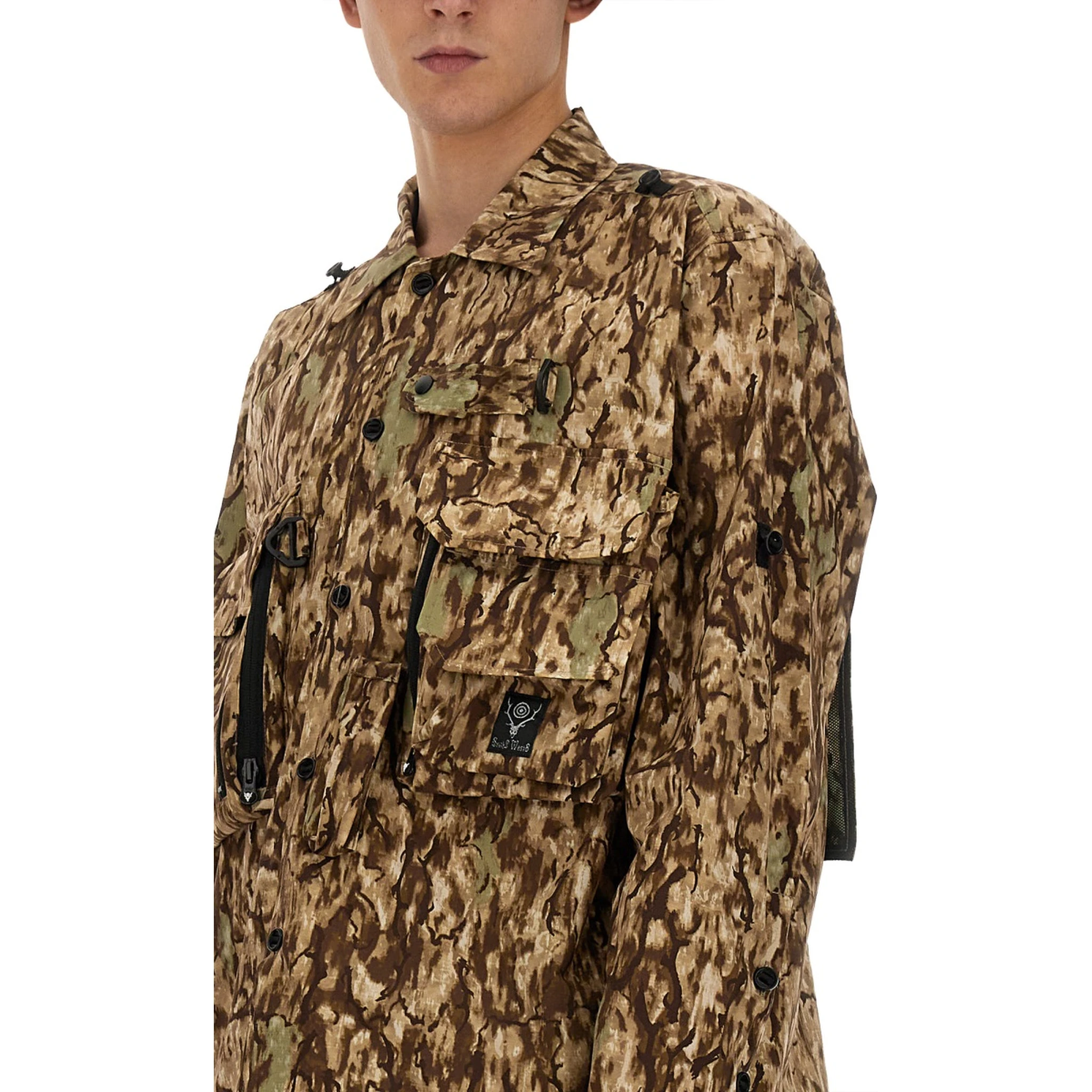 CAMOUFLAGE PRINT JACKET