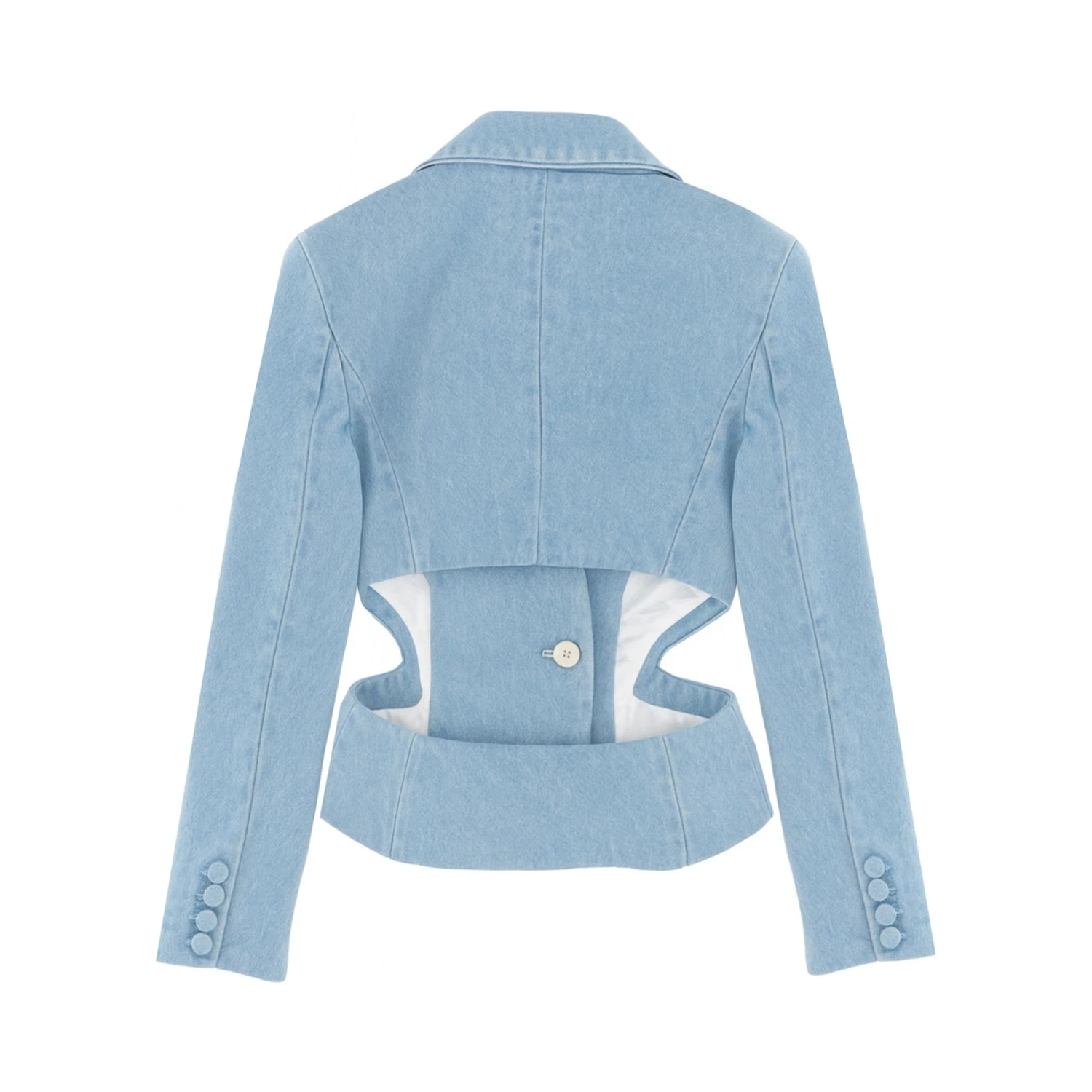 JACKET WITH CUT-OUT