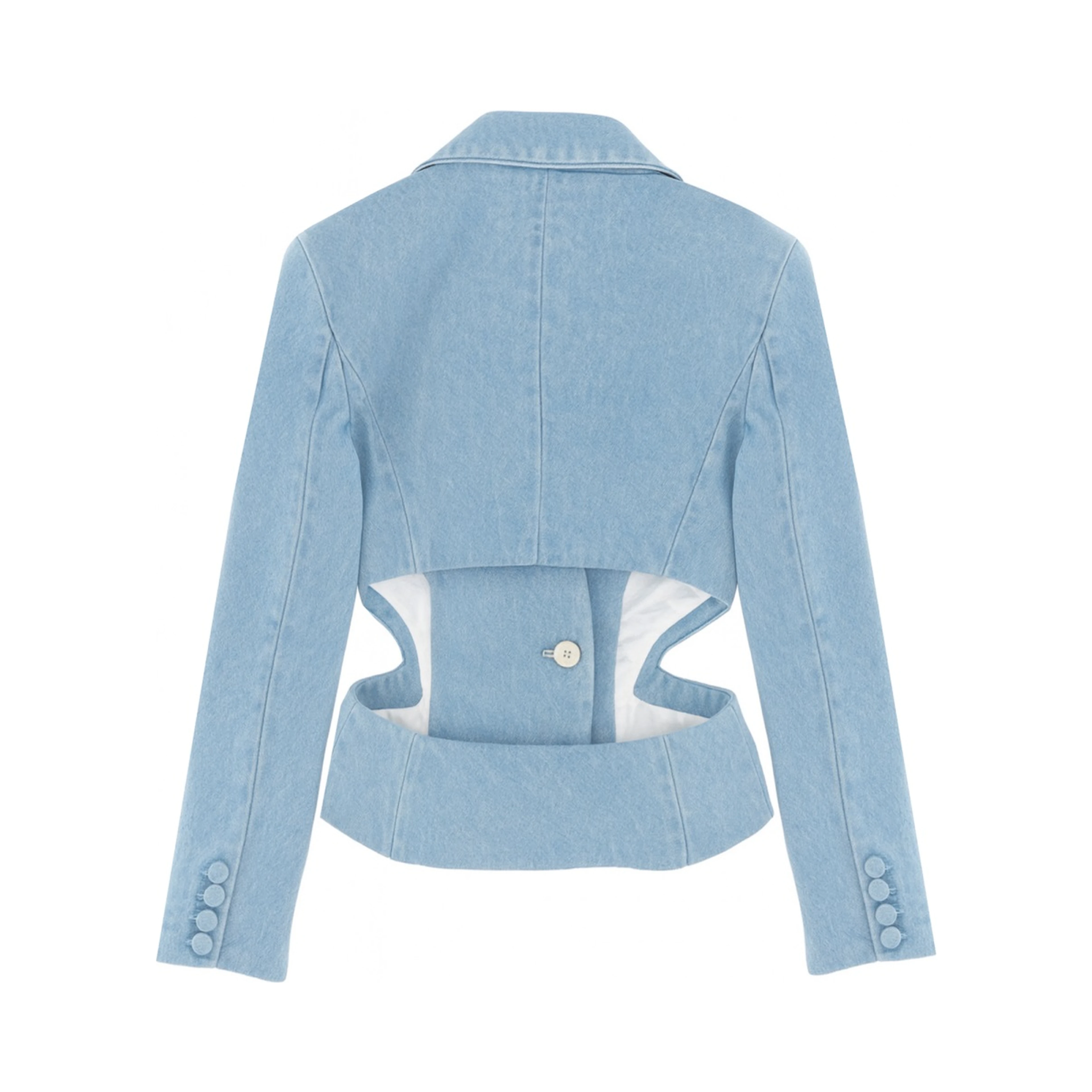 JACKET WITH CUT-OUT
