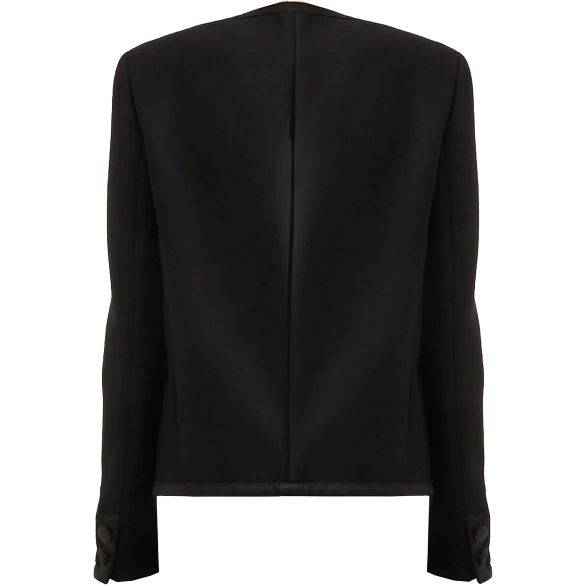 DOUBLE CREPE SINGLE-BREASTED JACKET