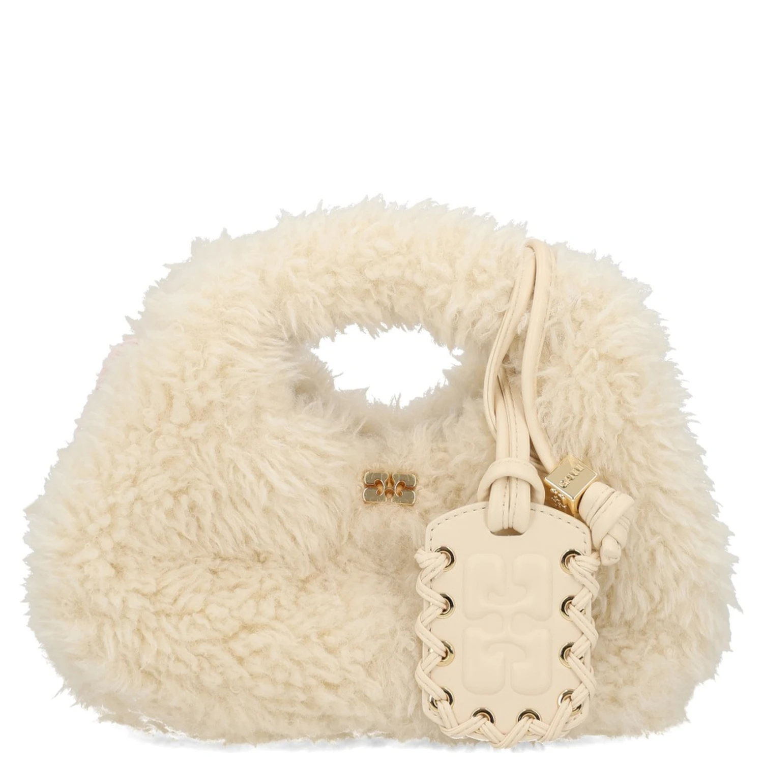 FAUX FUR HOBO BAG