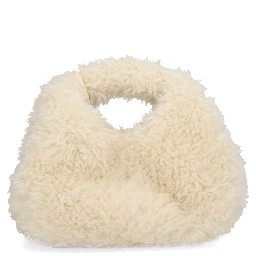 FAUX FUR HOBO BAG