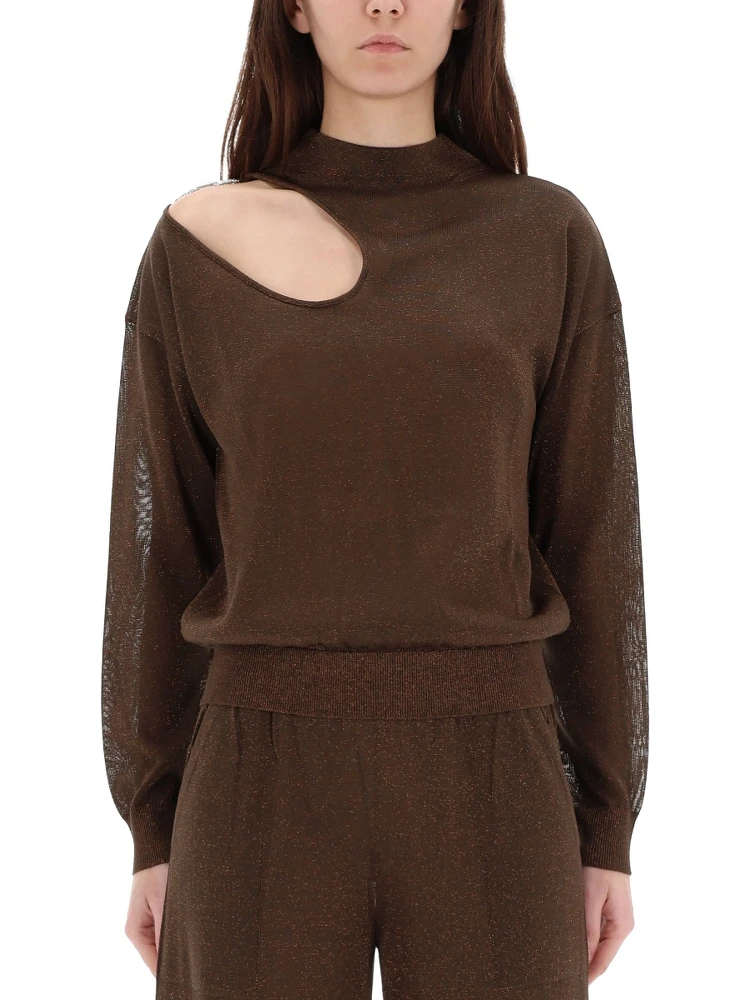 JERSEY WITH CUT-OUT