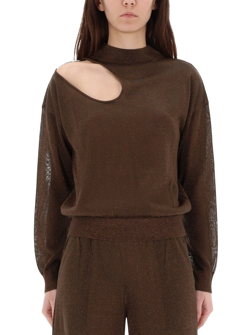 JERSEY WITH CUT-OUT