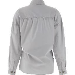 STRAIGHT TWISTED COLLAR SHIRT