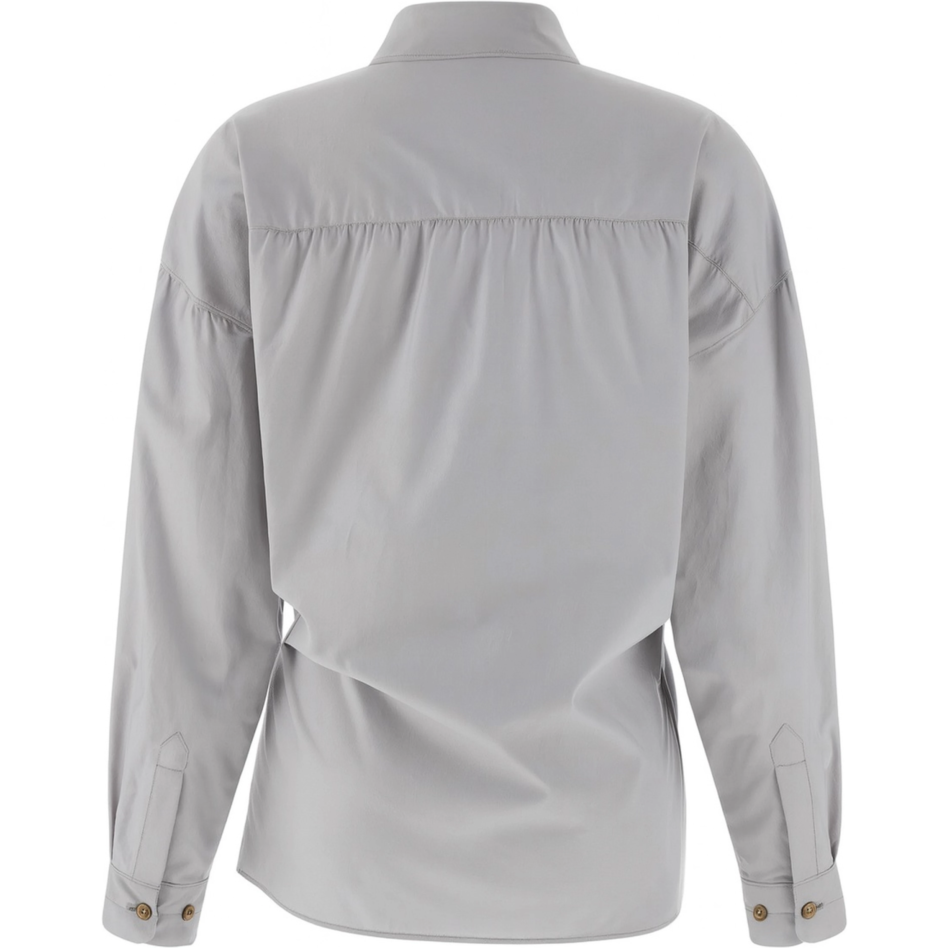 STRAIGHT TWISTED COLLAR SHIRT