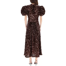 MIDI DRESS WITH SEQUINS