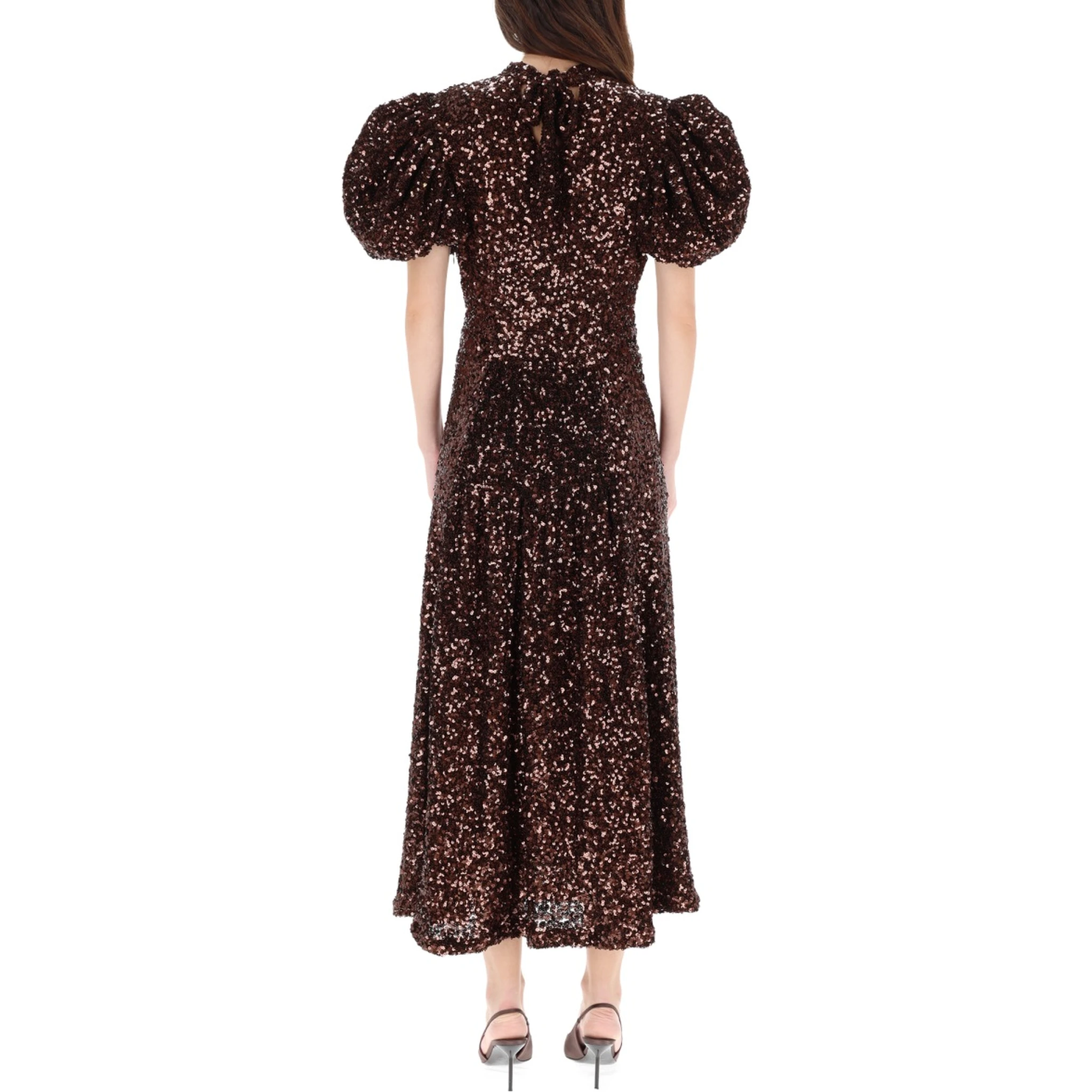 MIDI DRESS WITH SEQUINS
