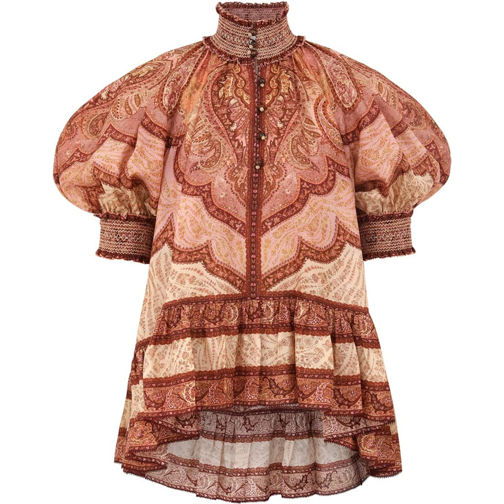 "WANDERLUST" RUFFLE BLOUSE