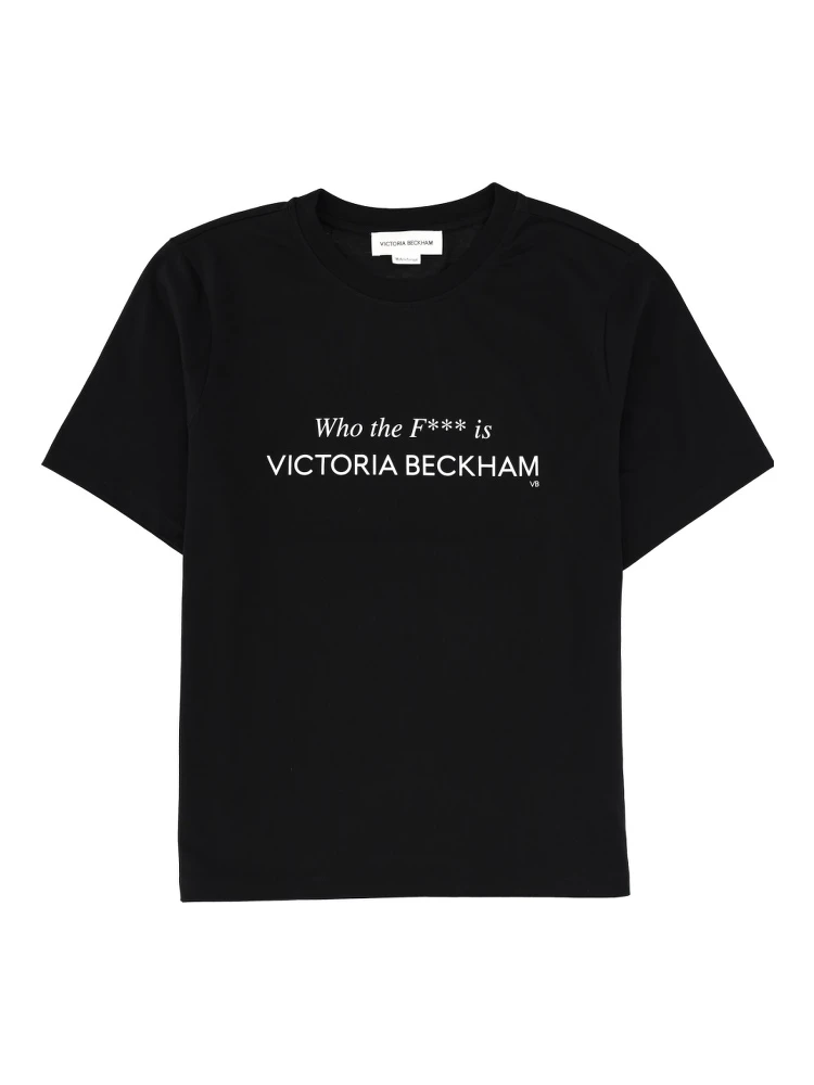 "WHO THE F*** IS VICTORIA BECKHAM" T-SHIRT.