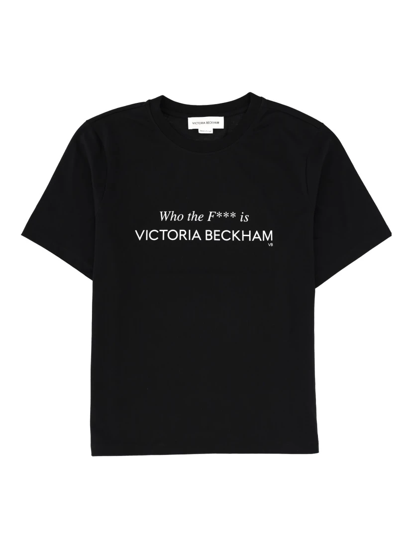 "WHO THE F*** IS VICTORIA BECKHAM" T-SHIRT.