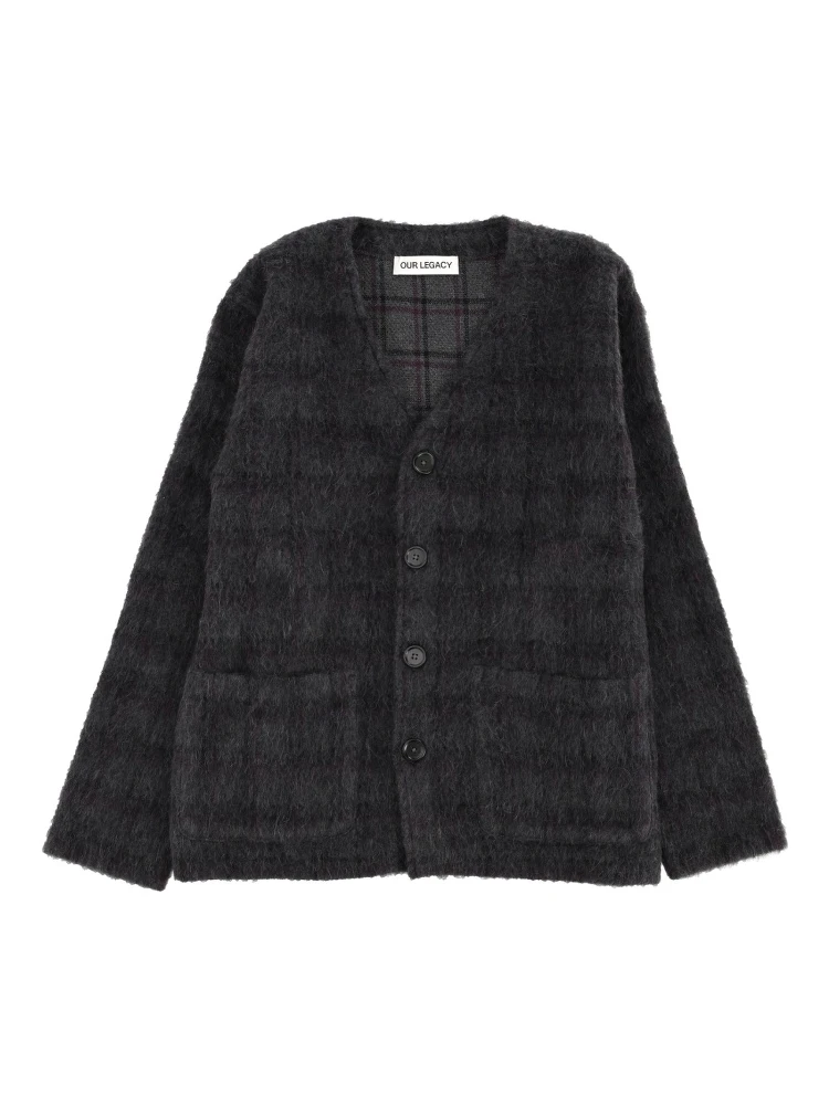 WOOL BLEND CARDIGAN