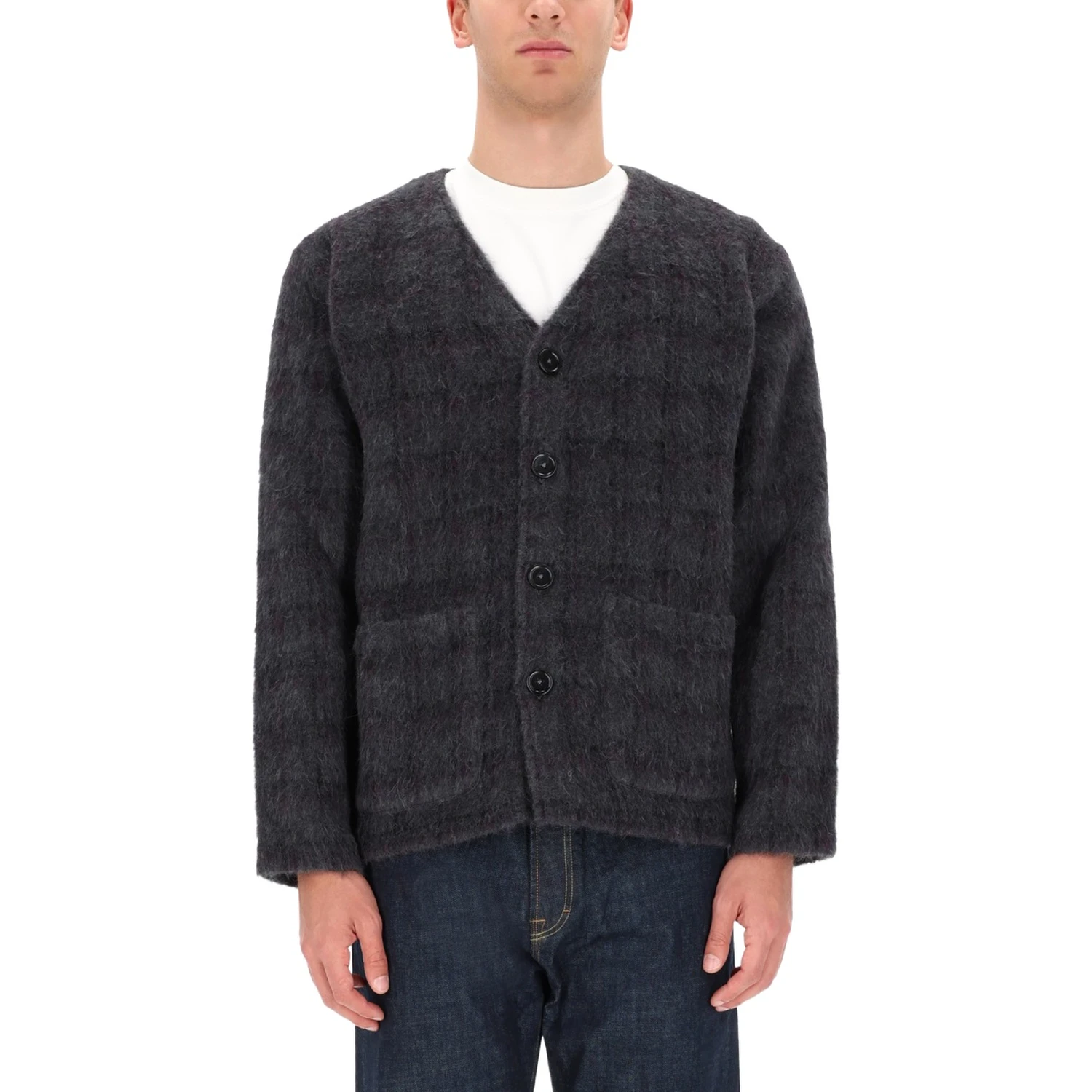WOOL BLEND CARDIGAN