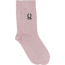 SOCKS WITH LOGO EMBROIDERY