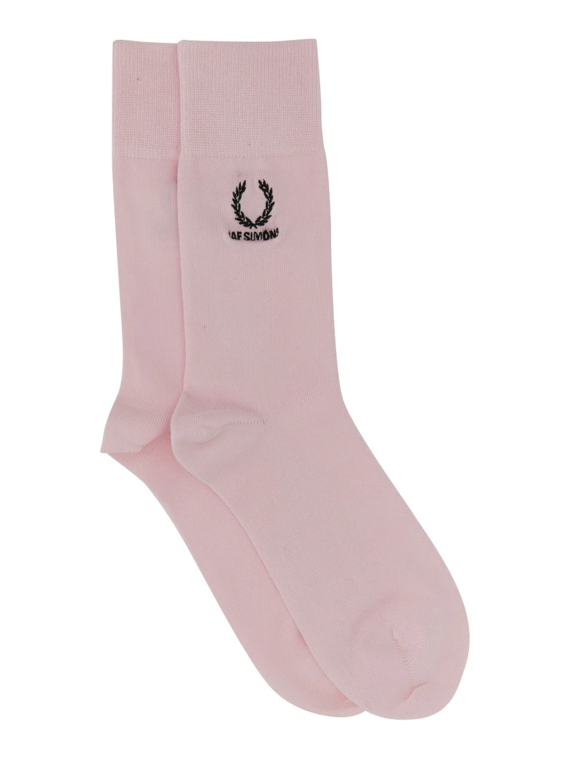 SOCKS WITH LOGO EMBROIDERY