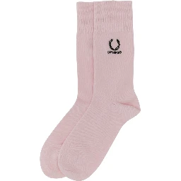 SOCKS WITH LOGO EMBROIDERY