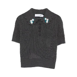 Self-portrait T-shirts and Polos Grey