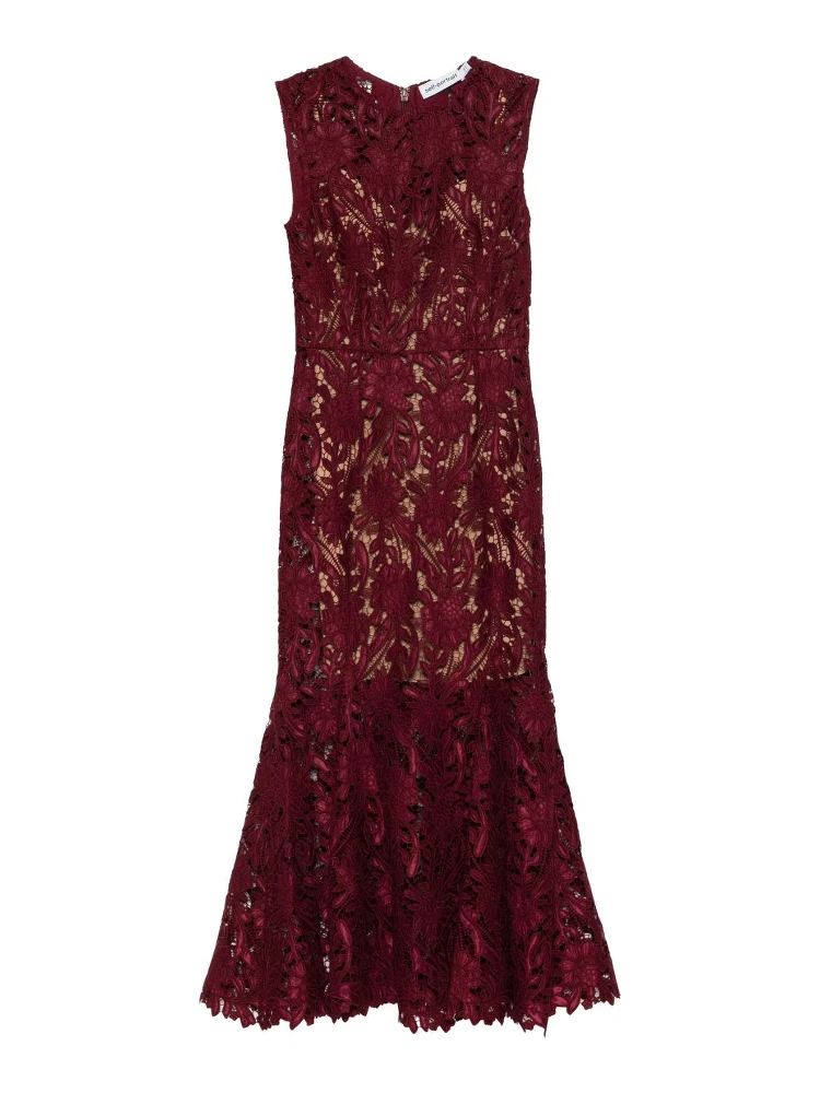 Self-portrait Dresses Bordeaux