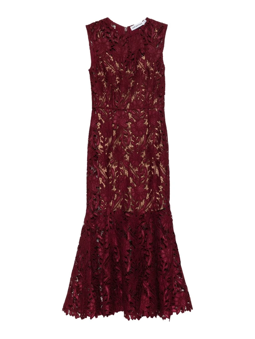 Self-portrait Dresses Bordeaux