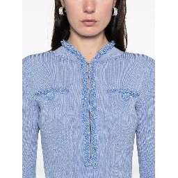 Self-portrait Dresses Clear Blue