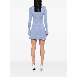 Self-portrait Dresses Clear Blue