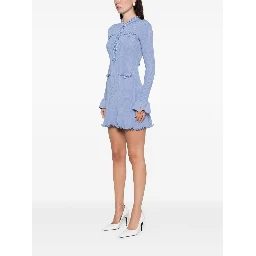 Self-portrait Dresses Clear Blue