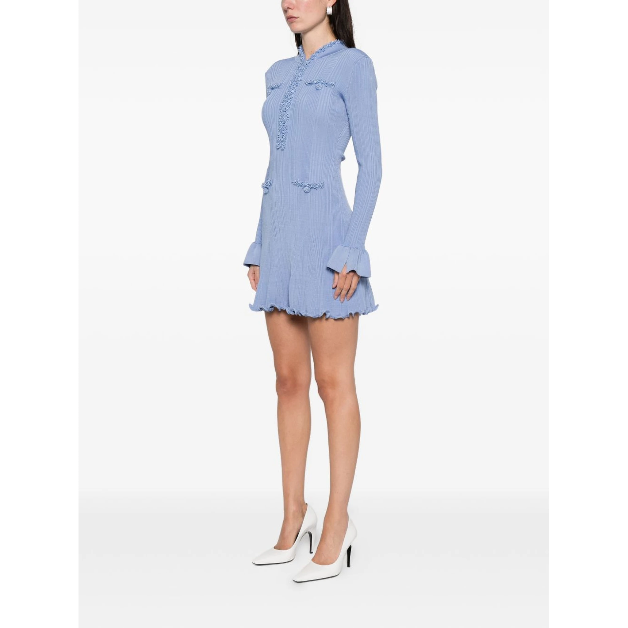 Self-portrait Dresses Clear Blue