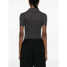 Self-portrait T-shirts and Polos Grey