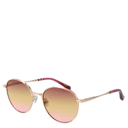 Rose Gold Metal Sunglasses