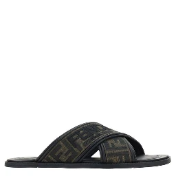 Black Rubber Slippers