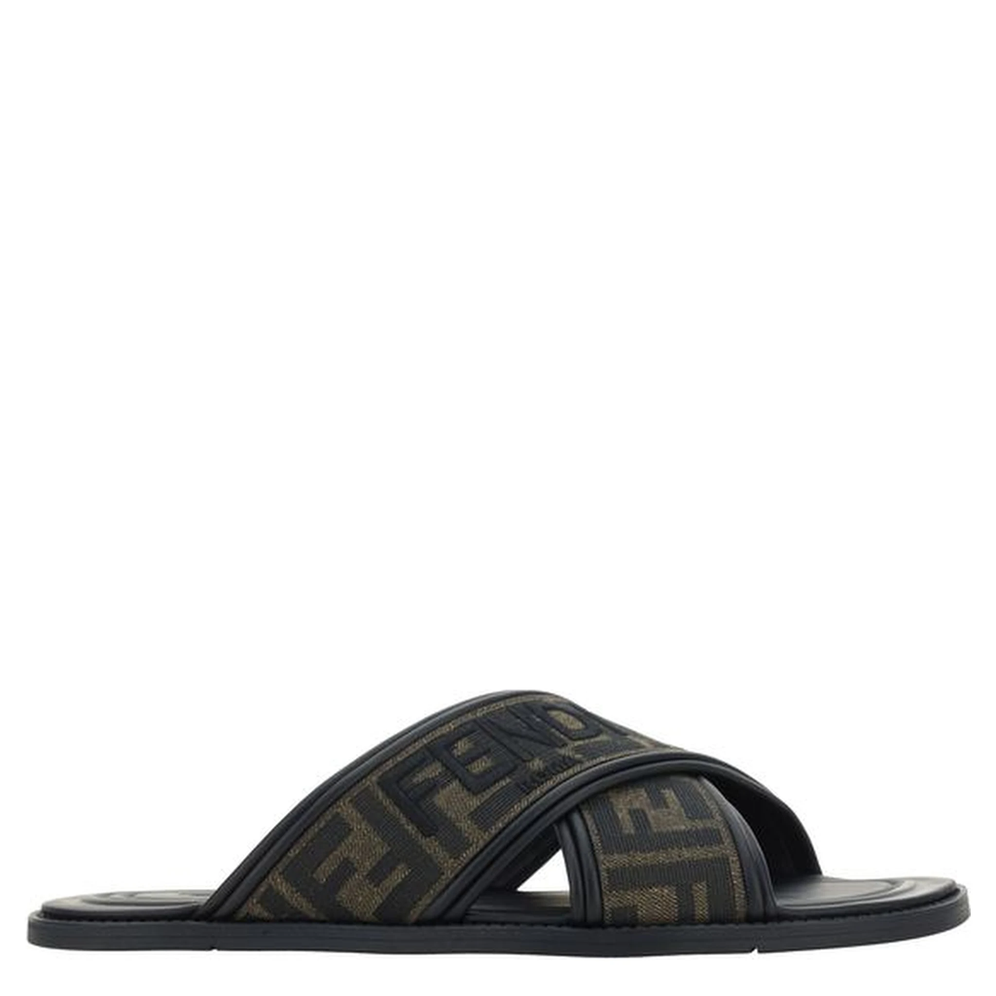 Black Rubber Slippers