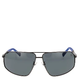 Gray Metal Sunglasses