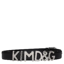 Black Leather Regular Belt