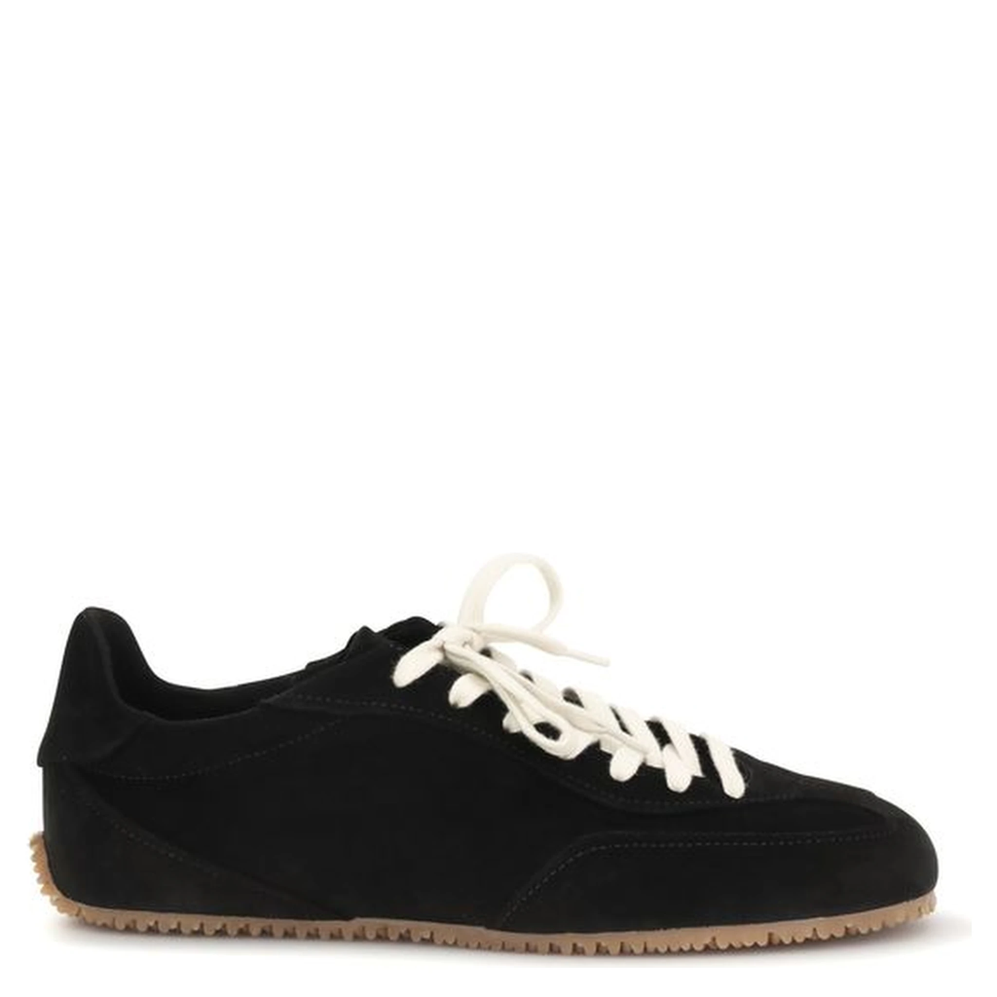 Black Calf Leather Bos Taurus Low Top Sneakers