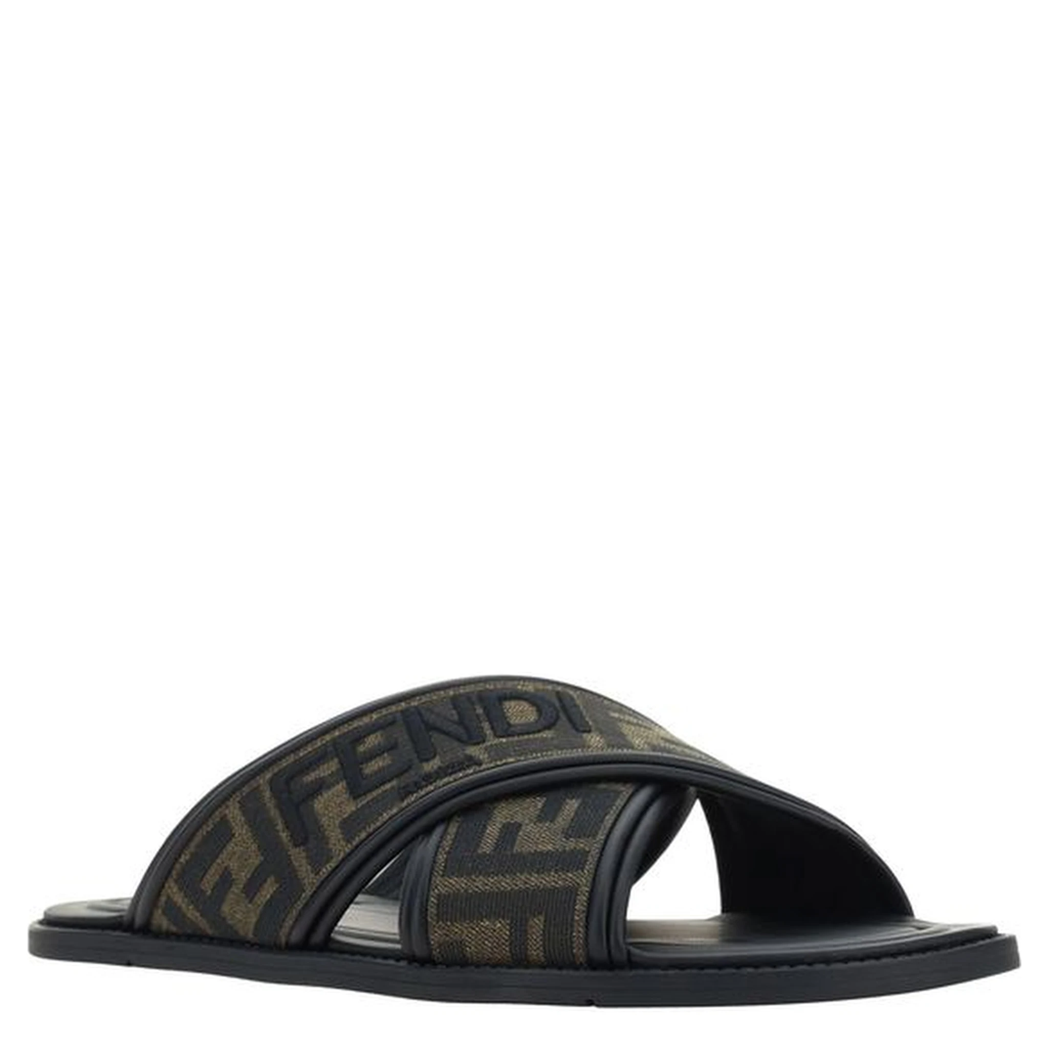 Black Rubber Slippers