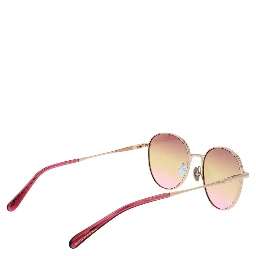 Rose Gold Metal Sunglasses