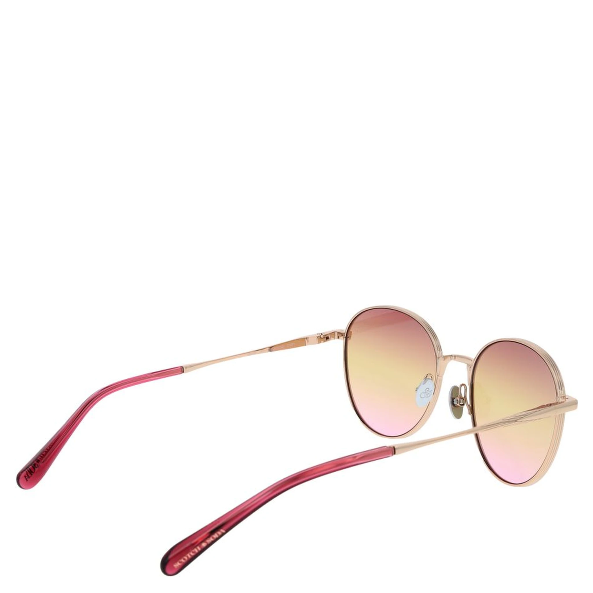 Rose Gold Metal Sunglasses