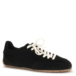 Black Calf Leather Bos Taurus Low Top Sneakers