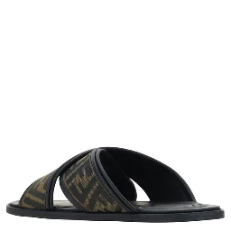 Black Rubber Slippers