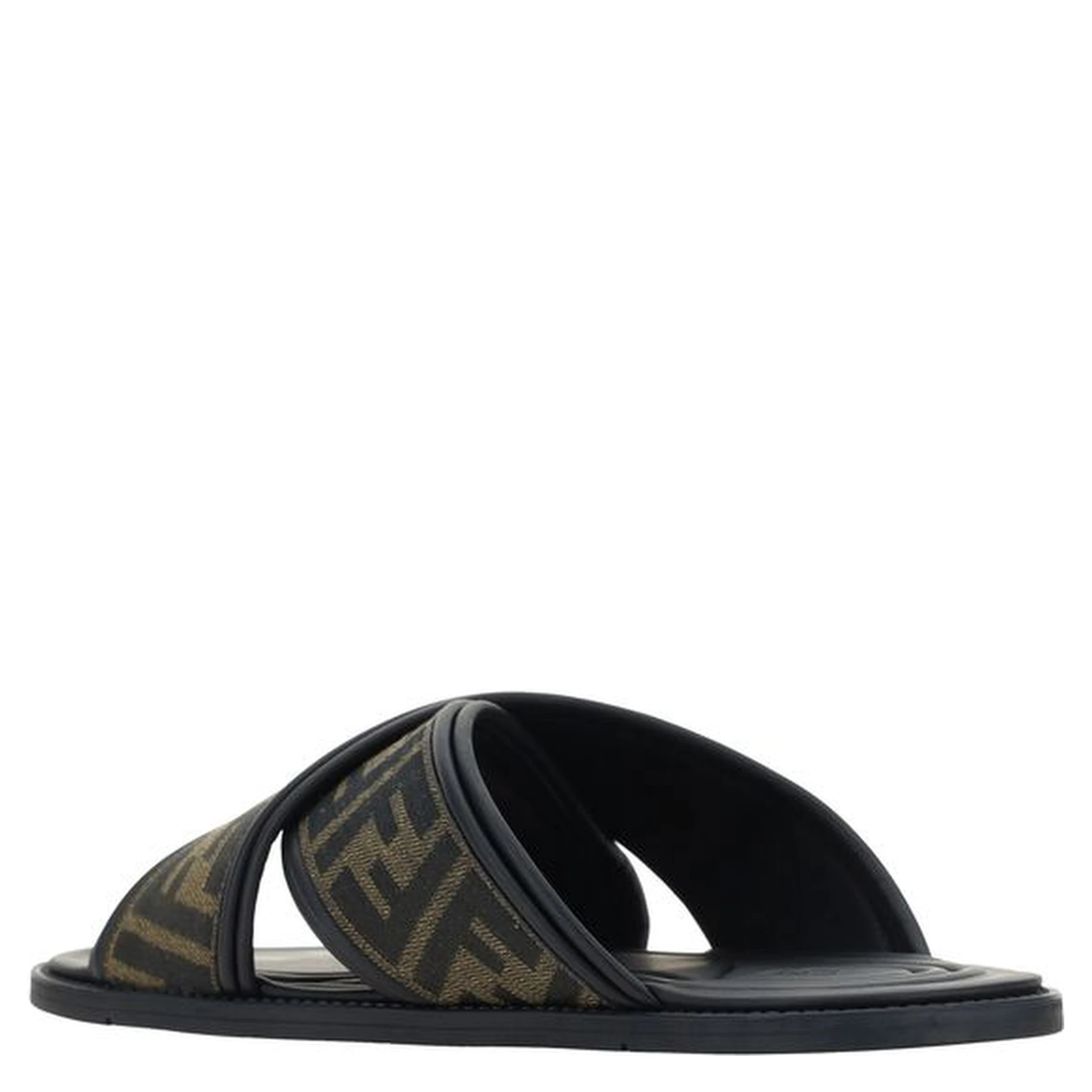 Black Rubber Slippers