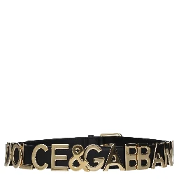 Black Leather Regular Belt