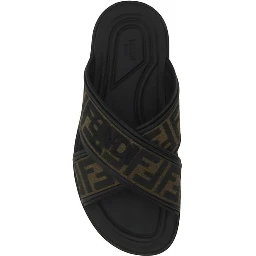 Black Rubber Slippers
