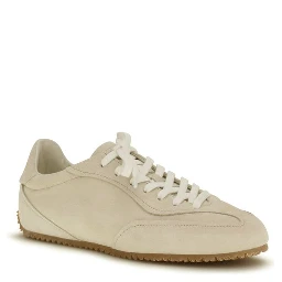 Beige Rubber Low Top Sneakers