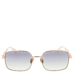 Rose Gold Metal Sunglasses