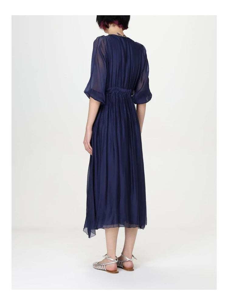 Bicolor Silk Casual Dress alternative