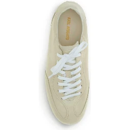 Beige Rubber Low Top Sneakers