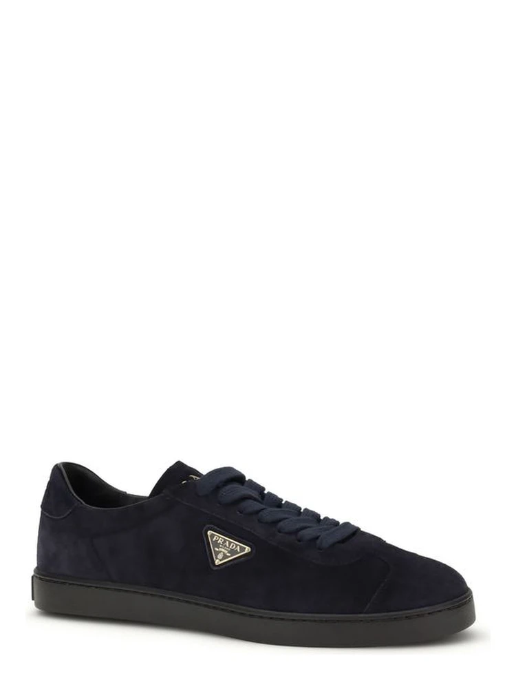 Blue Calf Leather Bos Taurus Sneakers alternative
