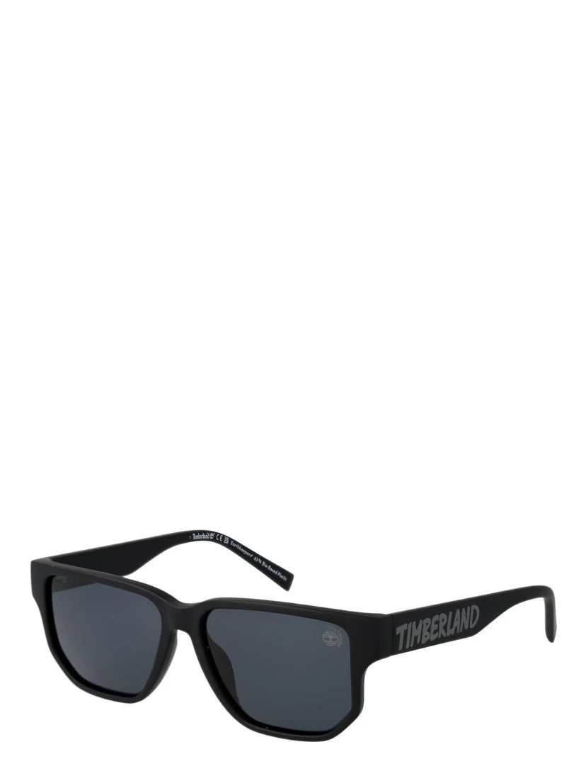 Black Stainless Steel Sunglasses